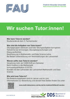 Zum Artikel "Wir suchen Tutor:innen"